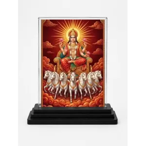 Surya Acrylic Car Dashboard Showpiece | Double-Sided Surya Photo Stand | 3 X 4 Inch Photo | Transparent Acrylic Frame With Black Base | Car Dashboard, Office & Table Decor (F72090) Surya Acrylic Car Dashboard Showpiece | Double-Sided Surya Photo Stand | 3 X 4 Inch Photo | Transparent Acrylic Frame With Black Base | Car Dashboard, Office & Table Decor (F72090)