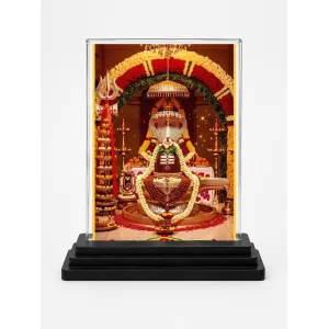 Meenakshi Acrylic Car Dashboard Showpiece | Double-Sided Meenakshi Photo Stand | 3 X 4 Inch Photo | Transparent Acrylic Frame With Black Base | Car Dashboard, Office & Table Decor (F72114) Meenakshi Acrylic Car Dashboard Showpiece | Double-Sided Meenakshi Photo Stand | 3 X 4 Inch Photo | Transparent Acrylic Frame With Black Base | Car Dashboard, Office & Table Decor (F72114)