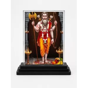 Parashurama Acrylic Car Dashboard Showpiece | Double-Sided Parashurama Photo Stand | 3 X 4 Inch Photo | Transparent Acrylic Frame With Black Base | Car Dashboard, Office & Table Decor (F72186) Parashurama Acrylic Car Dashboard Showpiece | Double-Sided Parashurama Photo Stand | 3 X 4 Inch Photo | Transparent Acrylic Frame With Black Base | Car Dashboard, Office & Table Decor (F72186)