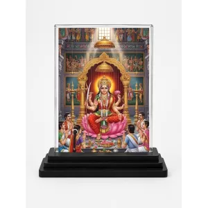 Lakshmi Acrylic Car Dashboard Showpiece | Double-Sided Lakshmi Photo Stand | 3 X 4 Inch Photo | Transparent Acrylic Frame With Black Base | Car Dashboard, Office & Table Decor (F72187) Lakshmi Acrylic Car Dashboard Showpiece | Double-Sided Lakshmi Photo Stand | 3 X 4 Inch Photo | Transparent Acrylic Frame With Black Base | Car Dashboard, Office & Table Decor (F72187)
