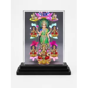 Lakshmi Acrylic Car Dashboard Showpiece | Double-Sided Lakshmi Photo Stand | 3 X 4 Inch Photo | Transparent Acrylic Frame With Black Base | Car Dashboard, Office & Table Decor (F72234) Lakshmi Acrylic Car Dashboard Showpiece | Double-Sided Lakshmi Photo Stand | 3 X 4 Inch Photo | Transparent Acrylic Frame With Black Base | Car Dashboard, Office & Table Decor (F72234)