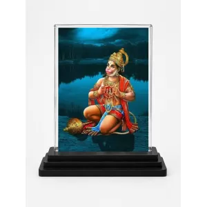 Shree Hanuman Acrylic Car Dashboard Showpiece | Double-Sided Shree Hanuman Photo Stand | 3 X 4 Inch Photo | Transparent Acrylic Frame With Black Base | Car Dashboard, Office & Table Decor (F72301) Shree Hanuman Acrylic Car Dashboard Showpiece | Double-Sided Shree Hanuman Photo Stand | 3 X 4 Inch Photo | Transparent Acrylic Frame With Black Base | Car Dashboard, Office & Table Decor (F72301)