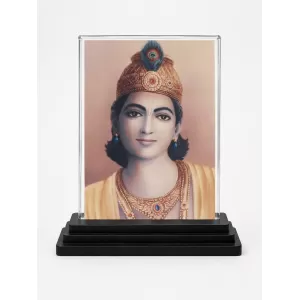 Lord Shree Krishna Acrylic Car Dashboard Showpiece | Double-Sided Lord Shree Krishna Photo Stand | 3 X 4 Inch Photo | Transparent Acrylic Frame With Black Base | Car Dashboard, Office & Table Decor (F72344) Lord Shree Krishna Acrylic Car Dashboard Showpiece | Double-Sided Lord Shree Krishna Photo Stand | 3 X 4 Inch Photo | Transparent Acrylic Frame With Black Base | Car Dashboard, Office & Table Decor (F72344)