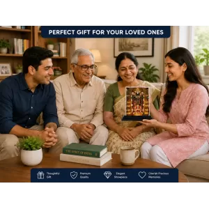 Lord Tirupati & Goddess Lakshmi Acrylic Car Dashboard Showpiece | Double-Sided Lord Tirupati & Goddess Lakshmi Photo Stand | 3 X 4 Inch Photo | Transparent Acrylic Frame With Black Base | Car Dashboard, Office & Table Decor (F72134) Lord Tirupati & Goddess Lakshmi Acrylic Car Dashboard Showpiece | Double-Sided Lord Tirupati & Goddess Lakshmi Photo Stand | 3 X 4 Inch Photo | Transparent Acrylic Frame With Black Base | Car Dashboard, Office & Table Decor (F72134)