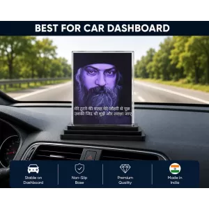 Guru Gobind Singh Acrylic Car Dashboard Showpiece | Double-Sided Guru Gobind Singh Photo Stand | 3 X 4 Inch Photo | Transparent Acrylic Frame With Black Base | Car Dashboard, Office & Table Decor (F71614) Guru Gobind Singh Acrylic Car Dashboard Showpiece | Double-Sided Guru Gobind Singh Photo Stand | 3 X 4 Inch Photo | Transparent Acrylic Frame With Black Base | Car Dashboard, Office & Table Decor (F71614)