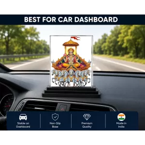 Lord Surya Acrylic Car Dashboard Showpiece | Double-Sided Lord Surya Photo Stand | 3 X 4 Inch Photo | Transparent Acrylic Frame With Black Base | Car Dashboard, Office & Table Decor (F71107) Lord Surya Acrylic Car Dashboard Showpiece | Double-Sided Lord Surya Photo Stand | 3 X 4 Inch Photo | Transparent Acrylic Frame With Black Base | Car Dashboard, Office & Table Decor (F71107)