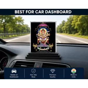 Lord Lord Brahma Acrylic Car Dashboard Showpiece | Double-Sided Lord Lord Brahma Photo Stand | 3 X 4 Inch Photo | Transparent Acrylic Frame With Black Base | Car Dashboard, Office & Table Decor (F71540) Lord Lord Brahma Acrylic Car Dashboard Showpiece | Double-Sided Lord Lord Brahma Photo Stand | 3 X 4 Inch Photo | Transparent Acrylic Frame With Black Base | Car Dashboard, Office & Table Decor (F71540)
