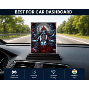 Lord Shiva Acrylic Car Dashboard Showpiece | Double-Sided Lord Shiva Photo Stand | 3 X 4 Inch Photo | Transparent Acrylic Frame With Black Base | Car Dashboard, Office & Table Decor (F71649) Lord Shiva Acrylic Car Dashboard Showpiece | Double-Sided Lord Shiva Photo Stand | 3 X 4 Inch Photo | Transparent Acrylic Frame With Black Base | Car Dashboard, Office & Table Decor (F71649)