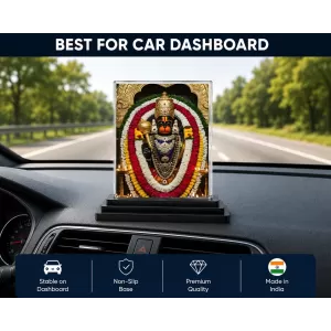 Veerabhadra Acrylic Car Dashboard Showpiece | Double-Sided Veerabhadra Photo Stand | 3 X 4 Inch Photo | Transparent Acrylic Frame With Black Base | Car Dashboard, Office & Table Decor (F72217) Veerabhadra Acrylic Car Dashboard Showpiece | Double-Sided Veerabhadra Photo Stand | 3 X 4 Inch Photo | Transparent Acrylic Frame With Black Base | Car Dashboard, Office & Table Decor (F72217)
