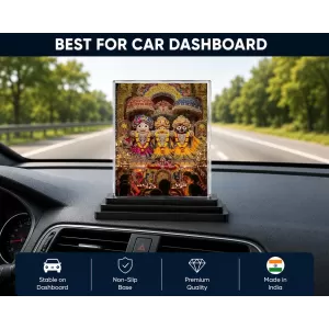 Hindu Deity Acrylic Car Dashboard Showpiece | Double-Sided Hindu Deity Photo Stand | 3 X 4 Inch Photo | Transparent Acrylic Frame With Black Base | Car Dashboard, Office & Table Decor (F70287) Hindu Deity Acrylic Car Dashboard Showpiece | Double-Sided Hindu Deity Photo Stand | 3 X 4 Inch Photo | Transparent Acrylic Frame With Black Base | Car Dashboard, Office & Table Decor (F70287)