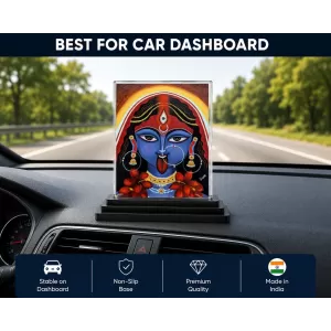 Hindu Deity Acrylic Car Dashboard Showpiece | Double-Sided Hindu Deity Photo Stand | 3 X 4 Inch Photo | Transparent Acrylic Frame With Black Base | Car Dashboard, Office & Table Decor (F70312) Hindu Deity Acrylic Car Dashboard Showpiece | Double-Sided Hindu Deity Photo Stand | 3 X 4 Inch Photo | Transparent Acrylic Frame With Black Base | Car Dashboard, Office & Table Decor (F70312)