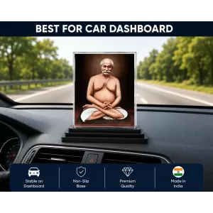 Narasimha Acrylic Car Dashboard Showpiece | Double-Sided Narasimha Photo Stand | 3 X 4 Inch Photo | Transparent Acrylic Frame With Black Base | Car Dashboard, Office & Table Decor (F70451) Narasimha Acrylic Car Dashboard Showpiece | Double-Sided Narasimha Photo Stand | 3 X 4 Inch Photo | Transparent Acrylic Frame With Black Base | Car Dashboard, Office & Table Decor (F70451)