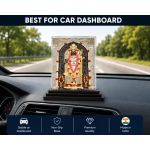 Ram Lalla Acrylic Car Dashboard Showpiece | Double-Sided Ram Lalla Photo Stand | 3 X 4 Inch Photo | Transparent Acrylic Frame With Black Base | Car Dashboard, Office & Table Decor (F70464) Ram Lalla Acrylic Car Dashboard Showpiece | Double-Sided Ram Lalla Photo Stand | 3 X 4 Inch Photo | Transparent Acrylic Frame With Black Base | Car Dashboard, Office & Table Decor (F70464)