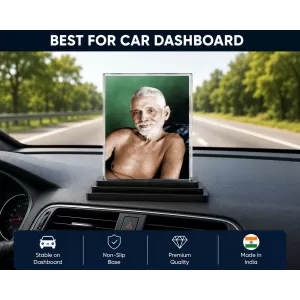 Lord Rama Acrylic Car Dashboard Showpiece | Double-Sided Lord Rama Photo Stand | 3 X 4 Inch Photo | Transparent Acrylic Frame With Black Base | Car Dashboard, Office & Table Decor (F70469) Lord Rama Acrylic Car Dashboard Showpiece | Double-Sided Lord Rama Photo Stand | 3 X 4 Inch Photo | Transparent Acrylic Frame With Black Base | Car Dashboard, Office & Table Decor (F70469)