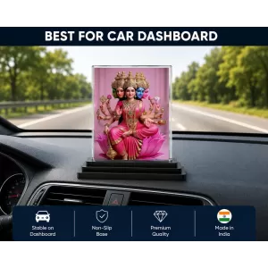 Mahadev Acrylic Car Dashboard Showpiece | Double-Sided Mahadev Photo Stand | 3 X 4 Inch Photo | Transparent Acrylic Frame With Black Base | Car Dashboard, Office & Table Decor (F70482) Mahadev Acrylic Car Dashboard Showpiece | Double-Sided Mahadev Photo Stand | 3 X 4 Inch Photo | Transparent Acrylic Frame With Black Base | Car Dashboard, Office & Table Decor (F70482)