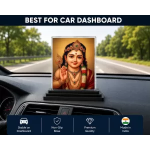 Lord Rama Acrylic Car Dashboard Showpiece | Double-Sided Lord Rama Photo Stand | 3 X 4 Inch Photo | Transparent Acrylic Frame With Black Base | Car Dashboard, Office & Table Decor (F70594) Lord Rama Acrylic Car Dashboard Showpiece | Double-Sided Lord Rama Photo Stand | 3 X 4 Inch Photo | Transparent Acrylic Frame With Black Base | Car Dashboard, Office & Table Decor (F70594)