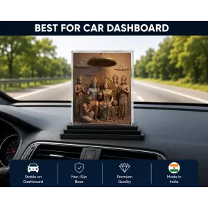Ram Darbar Acrylic Car Dashboard Showpiece | Double-Sided Ram Darbar Photo Stand | 3 X 4 Inch Photo | Transparent Acrylic Frame With Black Base | Car Dashboard, Office & Table Decor (F70903) Ram Darbar Acrylic Car Dashboard Showpiece | Double-Sided Ram Darbar Photo Stand | 3 X 4 Inch Photo | Transparent Acrylic Frame With Black Base | Car Dashboard, Office & Table Decor (F70903)