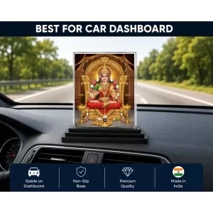 Hindu Deity Acrylic Car Dashboard Showpiece | Double-Sided Hindu Deity Photo Stand | 3 X 4 Inch Photo | Transparent Acrylic Frame With Black Base | Car Dashboard, Office & Table Decor (F70904) Hindu Deity Acrylic Car Dashboard Showpiece | Double-Sided Hindu Deity Photo Stand | 3 X 4 Inch Photo | Transparent Acrylic Frame With Black Base | Car Dashboard, Office & Table Decor (F70904)