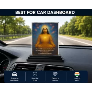 Lord Rama Acrylic Car Dashboard Showpiece | Double-Sided Lord Rama Photo Stand | 3 X 4 Inch Photo | Transparent Acrylic Frame With Black Base | Car Dashboard, Office & Table Decor (F70945) Lord Rama Acrylic Car Dashboard Showpiece | Double-Sided Lord Rama Photo Stand | 3 X 4 Inch Photo | Transparent Acrylic Frame With Black Base | Car Dashboard, Office & Table Decor (F70945)