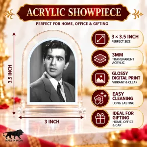 Dilip Kumar L Shape Acrylic Showpiece 3 X 3.5 Inch For Home, Office And Car (F177190) Dilip Kumar L Shape Acrylic Showpiece 3 X 3.5 Inch For Home, Office And Car (F177190)