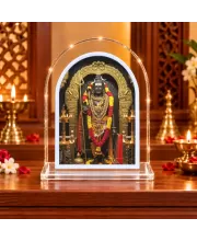 Lord Shiva L Shape Acrylic Showpiece 3 X 3.5 Inch For Home, Office And Car (F175692)