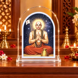 Sri Ramanujacharya L Shape Acrylic Showpiece 3 X 3.5 Inch For Home, Office And Car (F175702) Sri Ramanujacharya L Shape Acrylic Showpiece 3 X 3.5 Inch For Home, Office And Car (F175702)