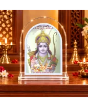 Lord Rama L Shape Acrylic Showpiece 3 X 3.5 Inch For Home, Office And Car (F175732)