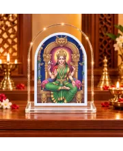 Goddess Tripureswari L Shape Acrylic Showpiece 3 X 3.5 Inch For Home, Office And Car (F175778)