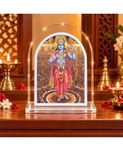 Lord Rama L Shape Acrylic Showpiece 3 X 3.5 Inch For Home, Office And Car (F175794)