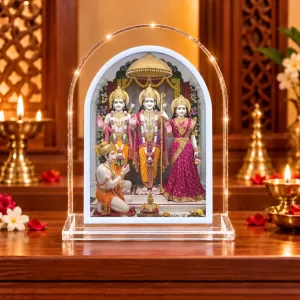 Lord Ram L Shape Acrylic Showpiece 3 X 3.5 Inch For Home, Office And Car (F175797) Lord Ram L Shape Acrylic Showpiece 3 X 3.5 Inch For Home, Office And Car (F175797)