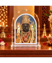 Tirupati Balaji L Shape Acrylic Showpiece 3 X 3.5 Inch For Home, Office And Car (F175801)