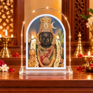 Tirupati Balaji L Shape Acrylic Showpiece 3 X 3.5 Inch For Home, Office And Car (F175801) Tirupati Balaji L Shape Acrylic Showpiece 3 X 3.5 Inch For Home, Office And Car (F175801)