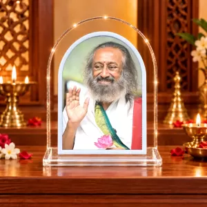 Sri Sri Ravi Sh L Shape Acrylic Showpiece 3 X 3.5 Inch For Home, Office And Car (F175802) Sri Sri Ravi Sh L Shape Acrylic Showpiece 3 X 3.5 Inch For Home, Office And Car (F175802)