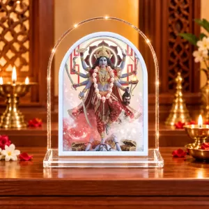 Kali Maa L Shape Acrylic Showpiece 3 X 3.5 Inch For Home, Office And Car (F175819) Kali Maa L Shape Acrylic Showpiece 3 X 3.5 Inch For Home, Office And Car (F175819)