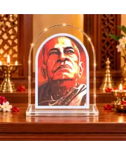 Pravupad L Shape Acrylic Showpiece 3 X 3.5 Inch For Home, Office And Car (F175824)
