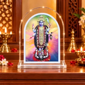 Kali Maa L Shape Acrylic Showpiece 3 X 3.5 Inch For Home, Office And Car (F175856) Kali Maa L Shape Acrylic Showpiece 3 X 3.5 Inch For Home, Office And Car (F175856)