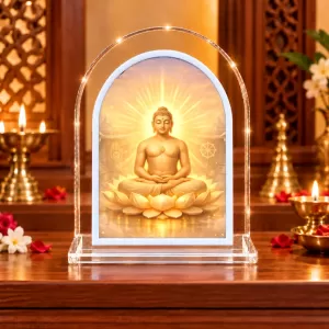 Buddha L Shape Acrylic Showpiece 3 X 3.5 Inch For Home, Office And Car (F175862) Buddha L Shape Acrylic Showpiece 3 X 3.5 Inch For Home, Office And Car (F175862)