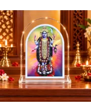 Kali Maa L Shape Acrylic Showpiece 3 X 3.5 Inch For Home, Office And Car (F175889)