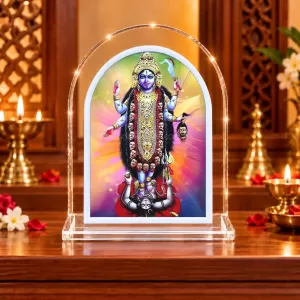 Kali Maa L Shape Acrylic Showpiece 3 X 3.5 Inch For Home, Office And Car (F175889) Kali Maa L Shape Acrylic Showpiece 3 X 3.5 Inch For Home, Office And Car (F175889)