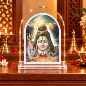 Lord Shiva L Shape Acrylic Showpiece 3 X 3.5 Inch For Home, Office And Car (F175893) Lord Shiva L Shape Acrylic Showpiece 3 X 3.5 Inch For Home, Office And Car (F175893)