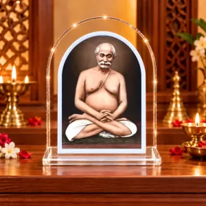 Lahiri Mahasaya L Shape Acrylic Showpiece 3 X 3.5 Inch For Home, Office And Car (F175919) Lahiri Mahasaya L Shape Acrylic Showpiece 3 X 3.5 Inch For Home, Office And Car (F175919)