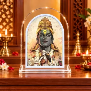 Lord Vishnu L Shape Acrylic Showpiece 3 X 3.5 Inch For Home, Office And Car (F175953) Lord Vishnu L Shape Acrylic Showpiece 3 X 3.5 Inch For Home, Office And Car (F175953)