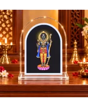 Lord Rama L Shape Acrylic Showpiece 3 X 3.5 Inch For Home, Office And Car (F175977)