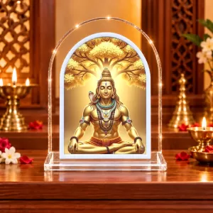 Lord Shiva L Shape Acrylic Showpiece 3 X 3.5 Inch For Home, Office And Car (F176016) Lord Shiva L Shape Acrylic Showpiece 3 X 3.5 Inch For Home, Office And Car (F176016)