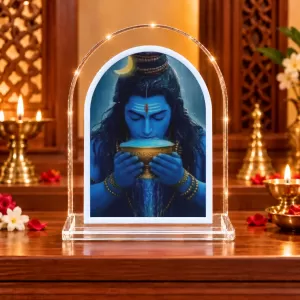 Lord Shiva L Shape Acrylic Showpiece 3 X 3.5 Inch For Home, Office And Car (F176027) Lord Shiva L Shape Acrylic Showpiece 3 X 3.5 Inch For Home, Office And Car (F176027)
