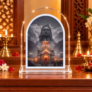 Lord Shiva L Shape Acrylic Showpiece 3 X 3.5 Inch For Home, Office And Car (F176038) Lord Shiva L Shape Acrylic Showpiece 3 X 3.5 Inch For Home, Office And Car (F176038)