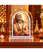 Adi Shankaracharya L Shape Acrylic Showpiece 3 X 3.5 Inch For Home, Office And Car (F176044)