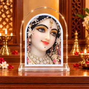 Shree Radha L Shape Acrylic Showpiece 3 X 3.5 Inch For Home, Office And Car (F176058) Shree Radha L Shape Acrylic Showpiece 3 X 3.5 Inch For Home, Office And Car (F176058)