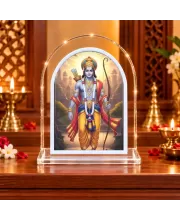 Lord Rama L Shape Acrylic Showpiece 3 X 3.5 Inch For Home, Office And Car (F176078)