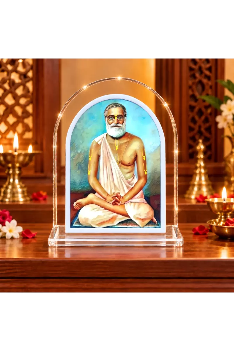 Pravupad L Shape Acrylic Showpiece 3 X 3.5 Inch For Home, Office And Car (F176081)